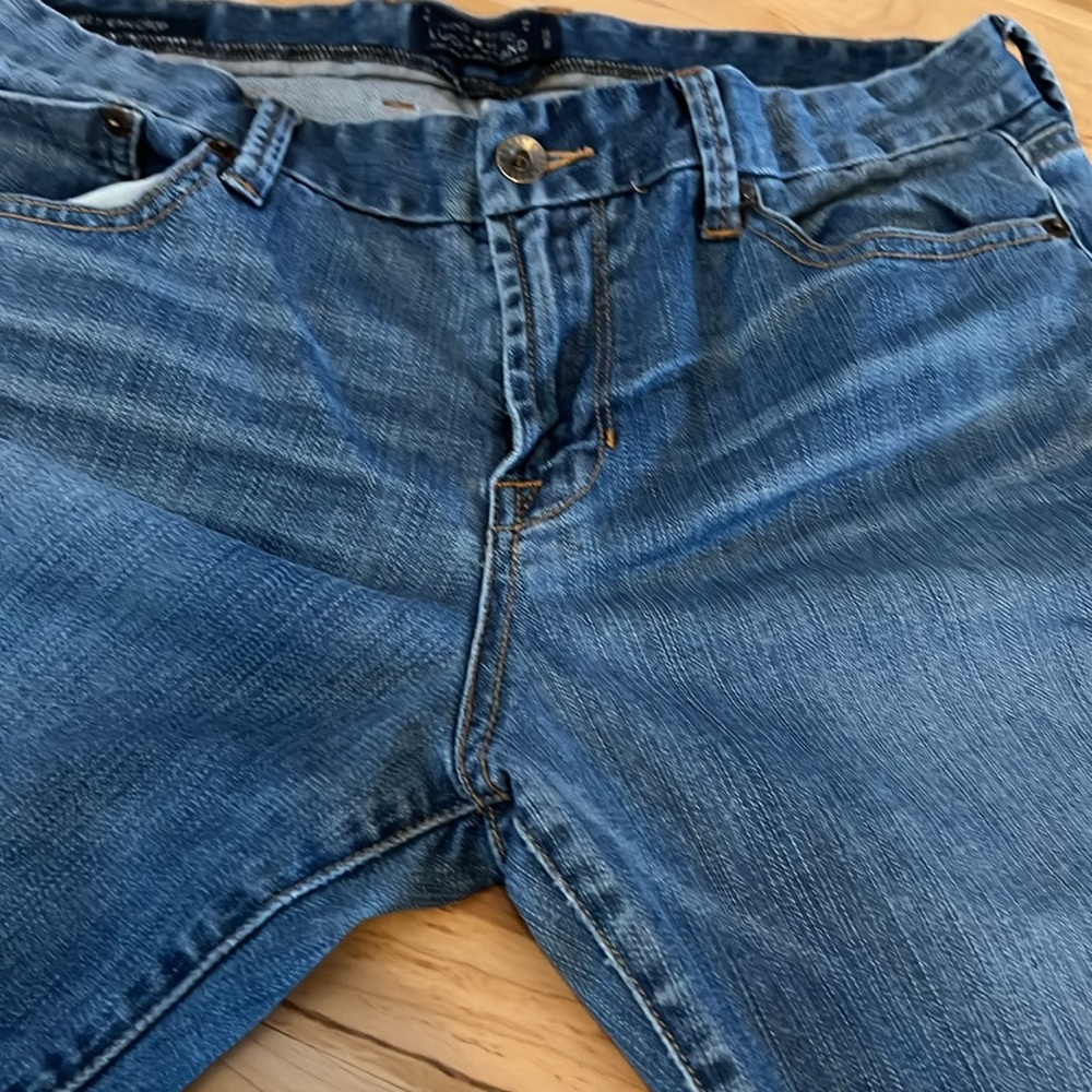 Lucky Brand Sweet Crop Jeans Size 14 / 32 - Picture 5 of 14